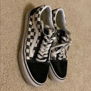 Checkered Vans